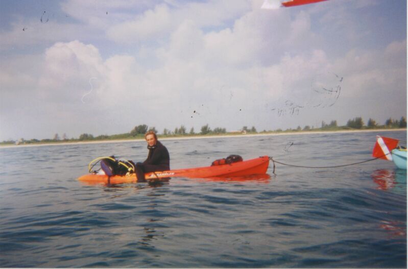 Kayak Diver Debi