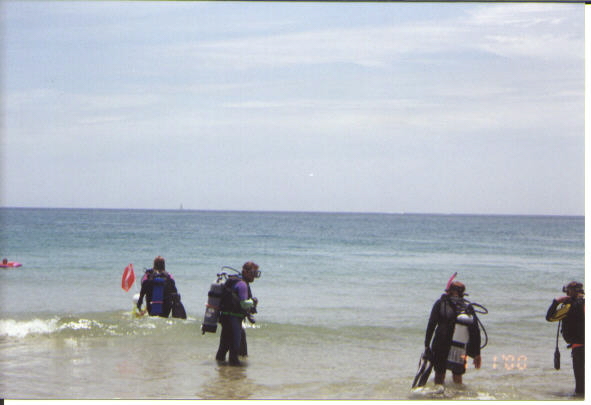 Beach Diving