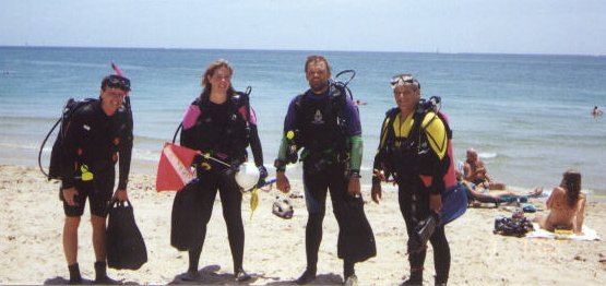 The Pompano Beach Divers Enter The Water