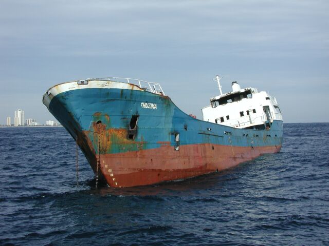 Sinking of the M.V. Thozina